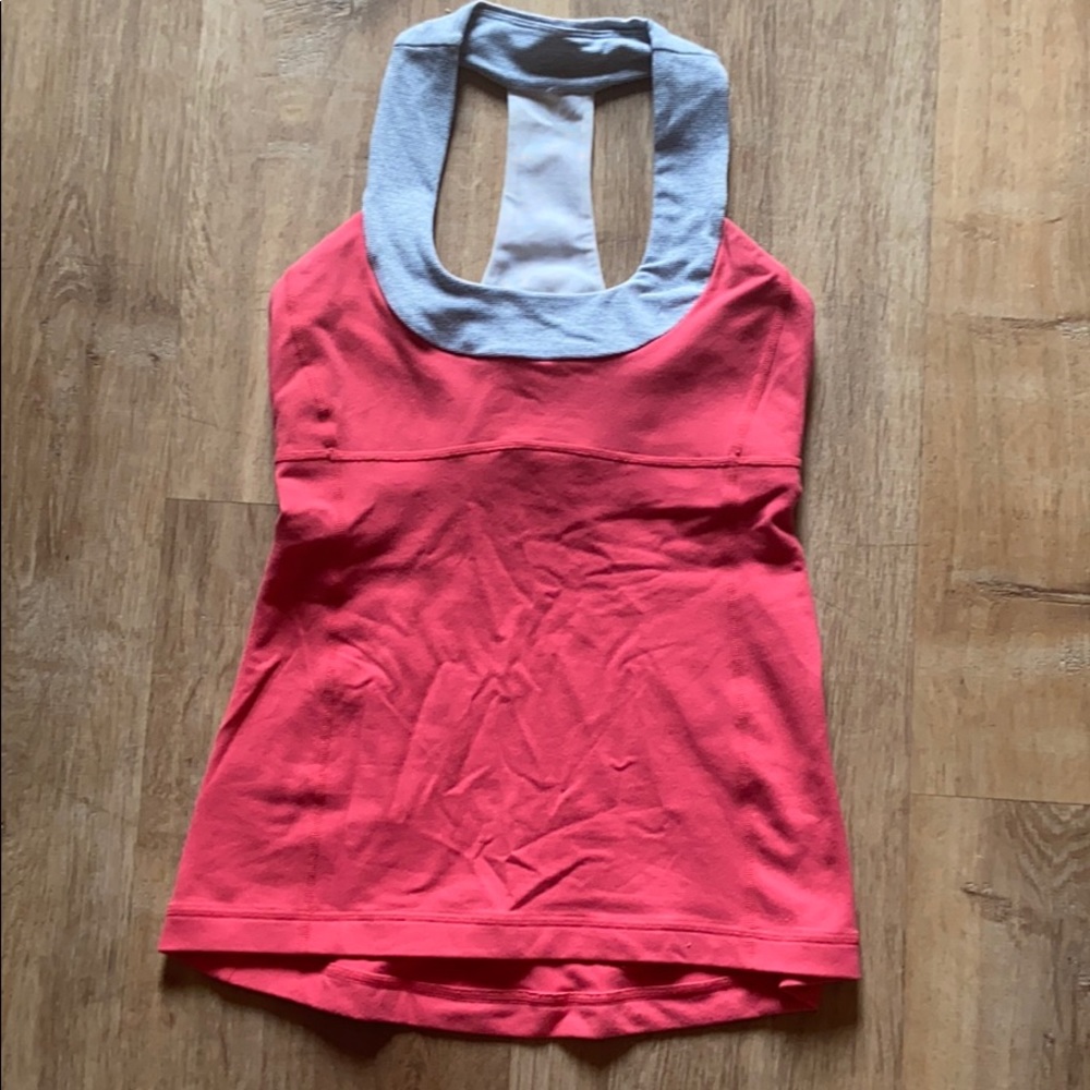 Lulu Lemon Pink Tank Top